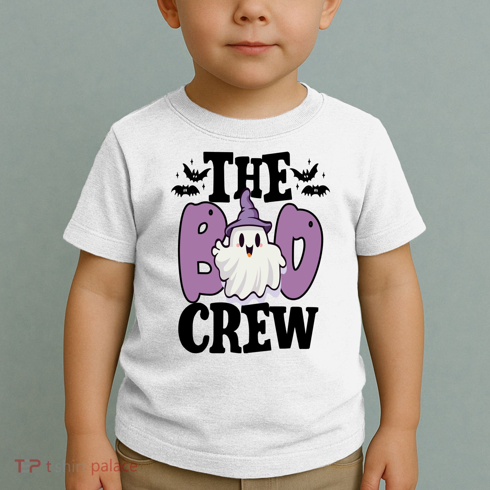 The Boo Crew Cute Halloween Ghost Toddler T-Shirt