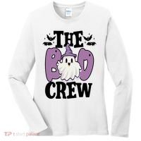 The Boo Crew Cute Halloween Ghost Women's Long Sleeve Shirt thumb 0