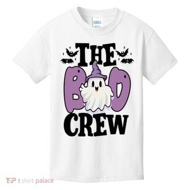 The Boo Crew Cute Halloween Ghost Kids T-Shirt