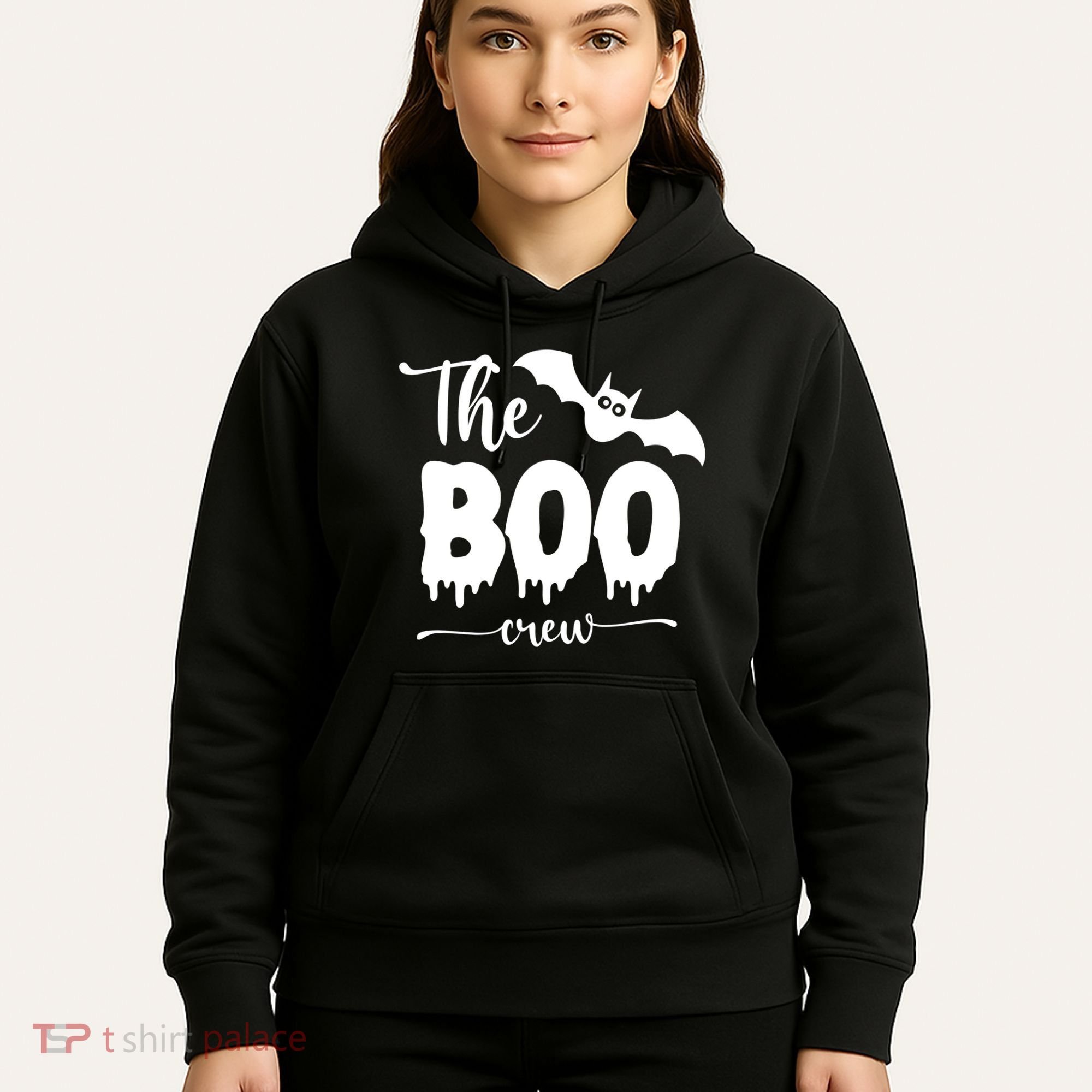 The Boo Crew Haloween Matching Hoodie