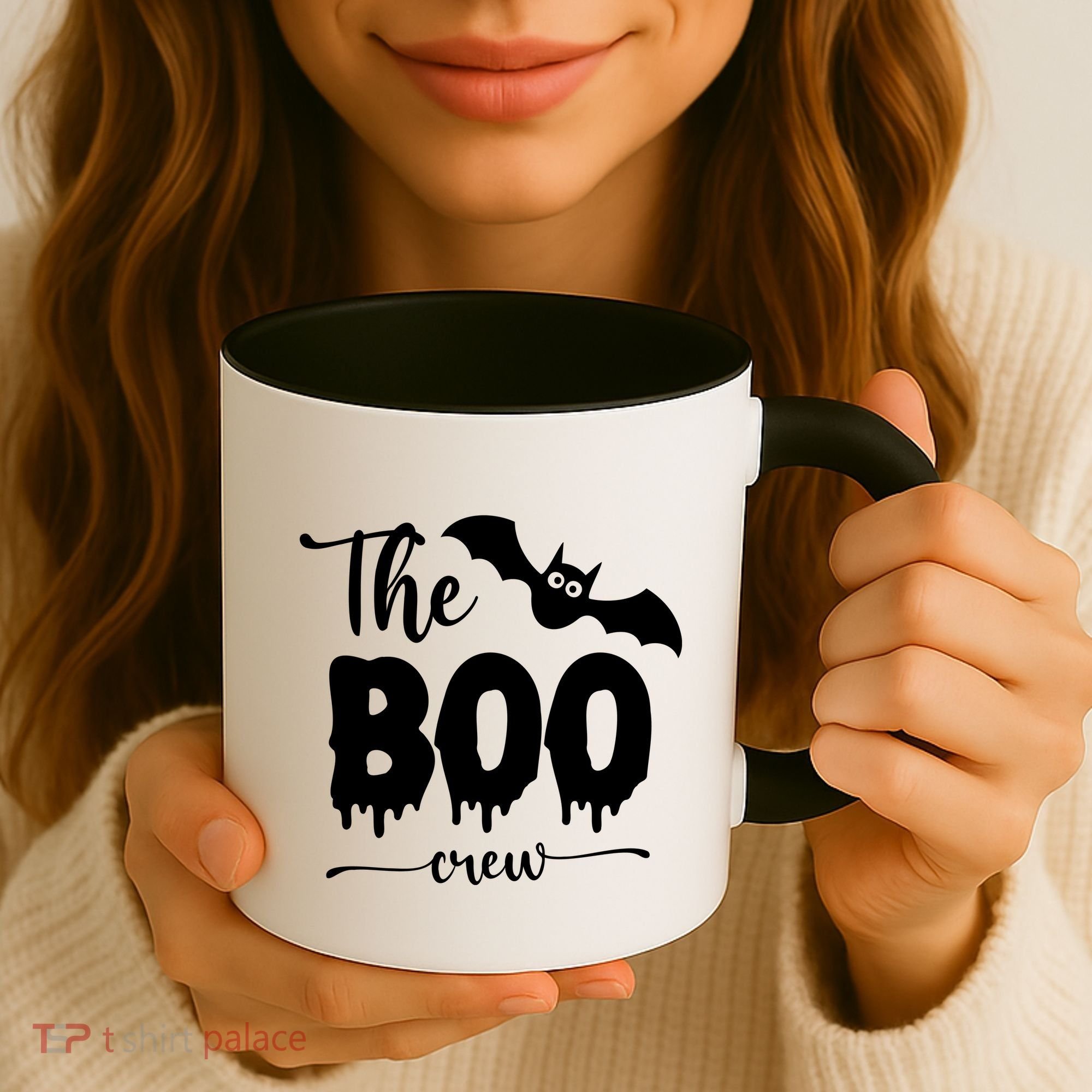 The Boo Crew Haloween Matching Coffee Mug