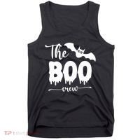 The Boo Crew Haloween Matching Tank Top thumb 0