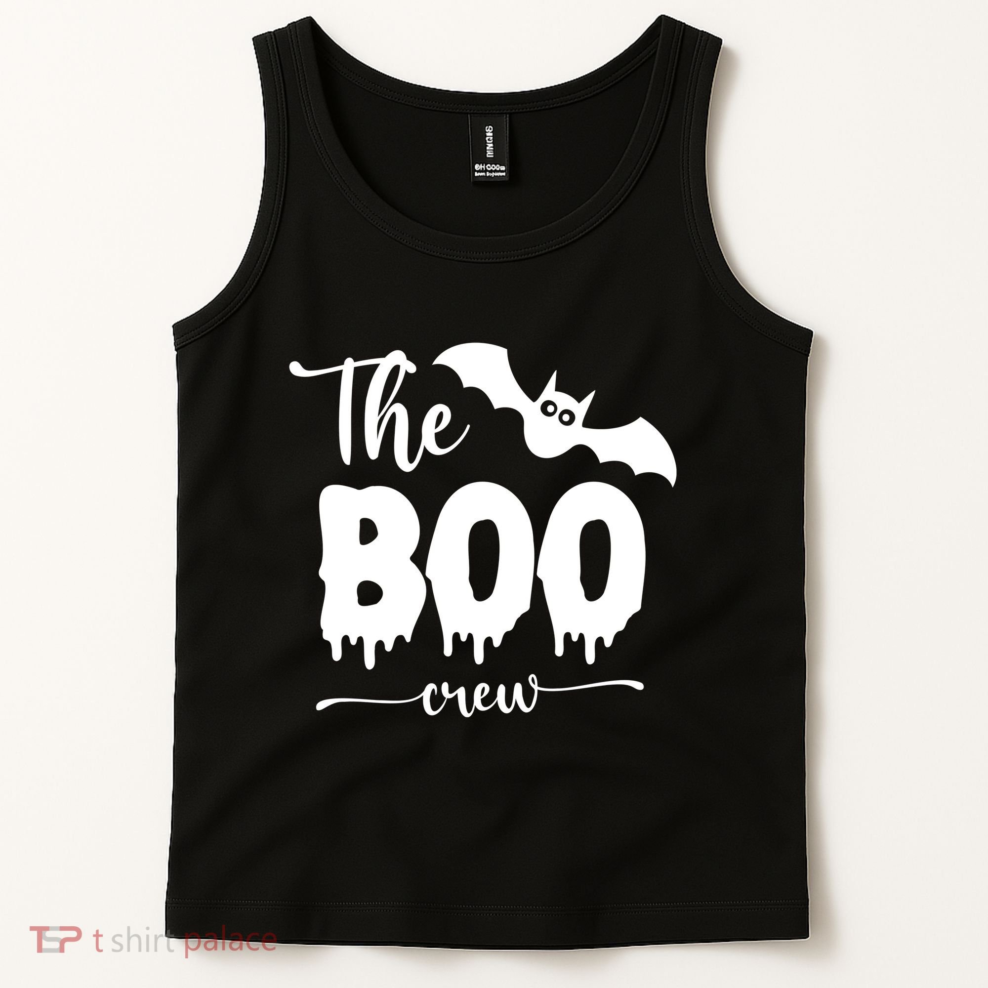 The Boo Crew Haloween Matching Tank Top
