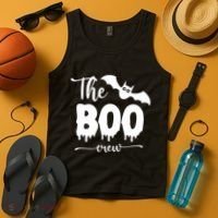 The Boo Crew Haloween Matching Tank Top thumb 4