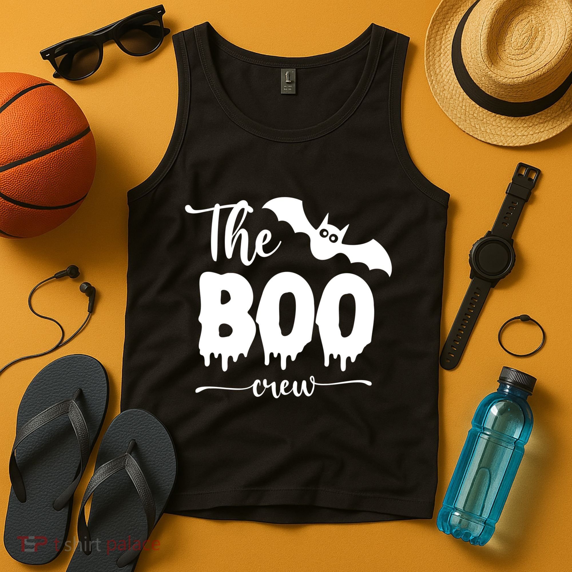 The Boo Crew Haloween Matching Tank Top