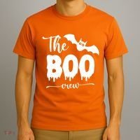The Boo Crew Haloween Matching T-Shirt thumb 3