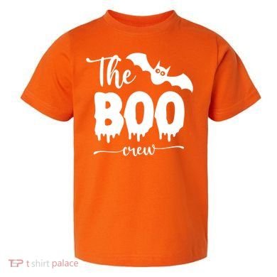 The Boo Crew Haloween Matching Toddler T-Shirt