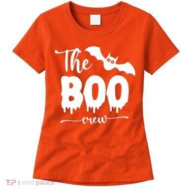 The Boo Crew Haloween Matching Women's T-Shirt