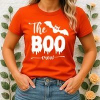 The Boo Crew Haloween Matching Women's T-Shirt thumb 2