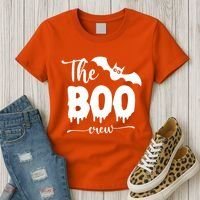 The Boo Crew Haloween Matching Women's T-Shirt thumb 3