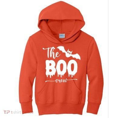 The Boo Crew Haloween Matching Kids Hoodie