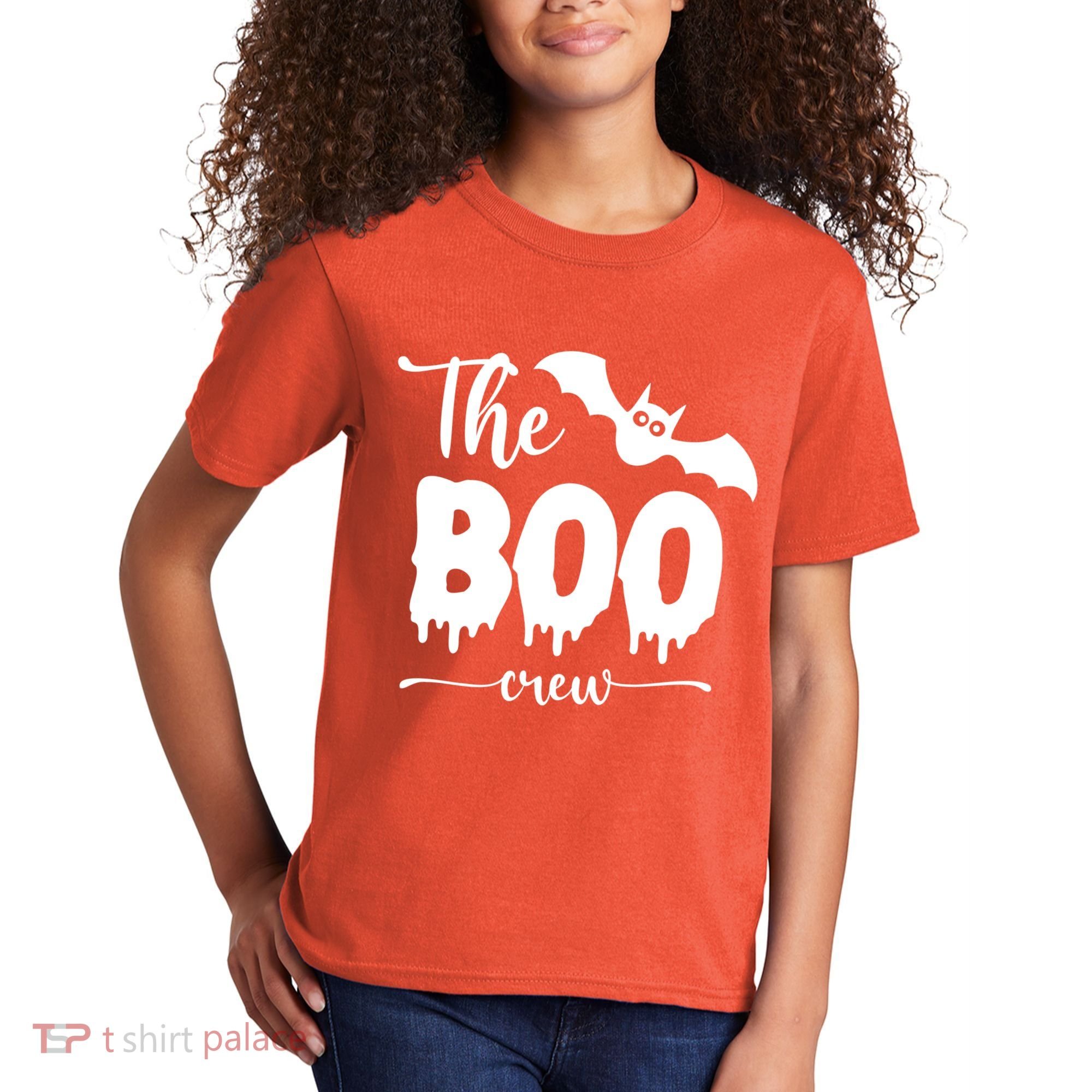 The Boo Crew Haloween Matching Kids T-Shirt