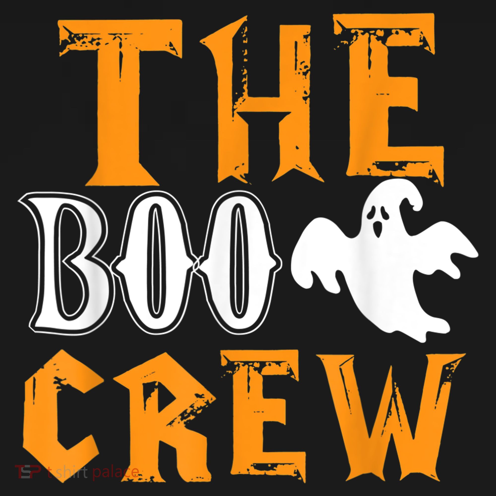 The Boo Crew Lazy Halloween Costume Funny Ghost Spirit Women's Hoodie