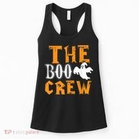 The Boo Crew Lazy Halloween Costume Funny Ghost Spirit Women's Tank Top thumb 0