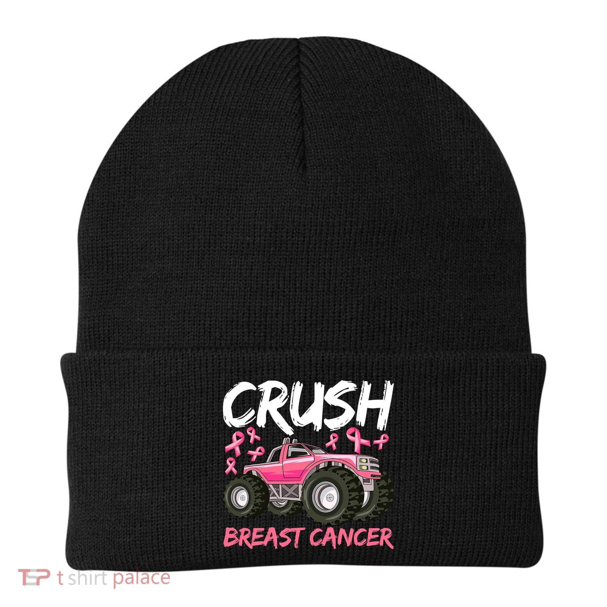 Truck Breast Cancer Awareness For Boys Beanie