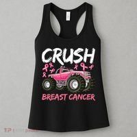 Truck Breast Cancer Awareness For Boys Women's Tank Top thumb 3