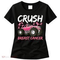 Truck Breast Cancer Awareness For Boys Women's T-Shirt thumb 0