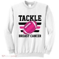 Tackle Breast Cancer Football Fan Sweatshirt thumb 0