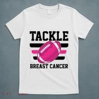Tackle Breast Cancer Football Fan T-Shirt thumb 5