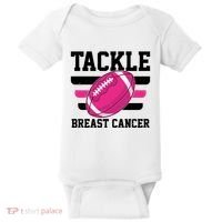 Tackle Breast Cancer Football Fan Baby Bodysuit thumb 0