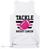 Tackle Breast Cancer Football Fan Tank Top thumb 0