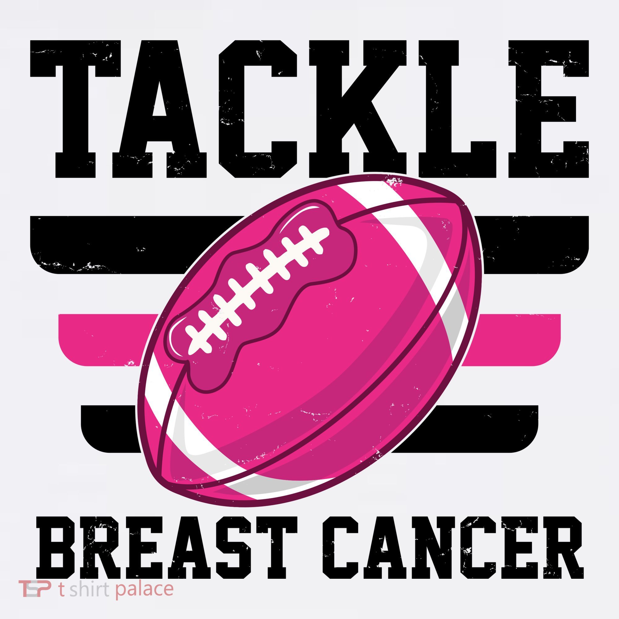 Tackle Breast Cancer Football Fan Visor