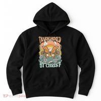 Transformed by Christ Boho christian Trendy Christian  Hoodie thumb 0