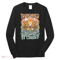 Transformed by Christ Boho christian Trendy Christian  Long Sleeve Shirt thumb 0
