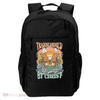 Transformed by Christ Boho christian Trendy Christian  Backpack thumb 0