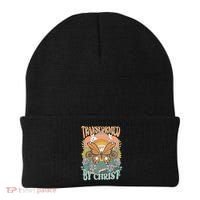 Transformed by Christ Boho christian Trendy Christian  Beanie thumb 0