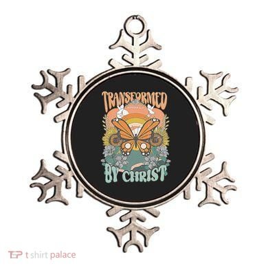 Transformed by Christ Boho christian Trendy Christian  Ornament