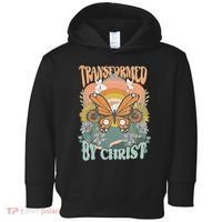 Transformed by Christ Boho christian Trendy Christian  Toddler Hoodie thumb 0