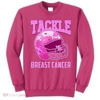 Tackle Breast Cancer Awareness Football Helmet Sweatshirt thumb 0