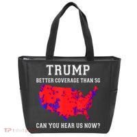 Trump Better Coverage Than 5g Can You Hear Us Now Tote Bag thumb 0