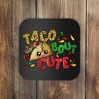 Taco Bout Cute Mexican Fiesta Party Coaster thumb 0
