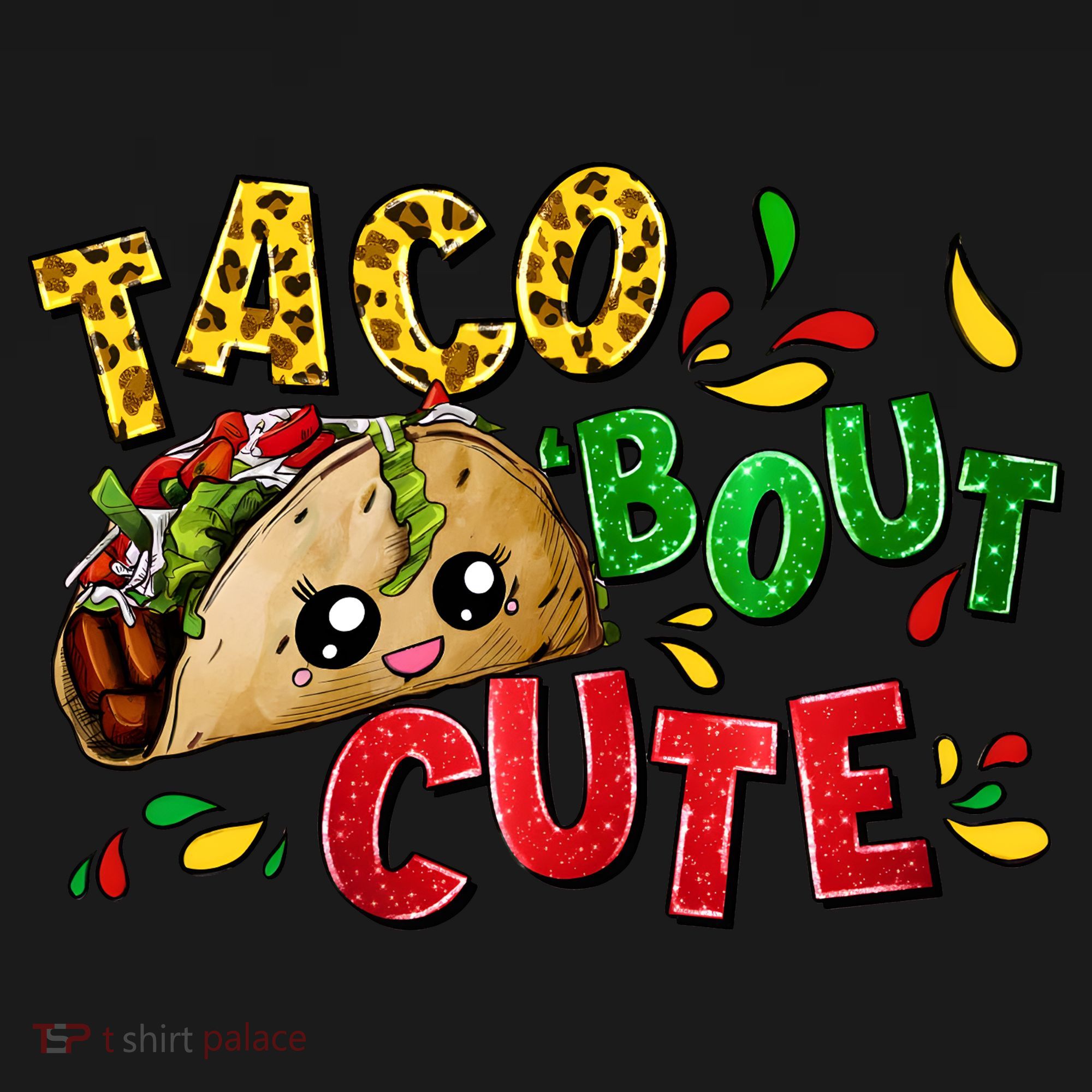 Taco Bout Cute Mexican Fiesta Party Coaster
