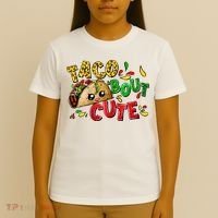 Taco Bout Cute Mexican Fiesta Party T-Shirt thumb 4