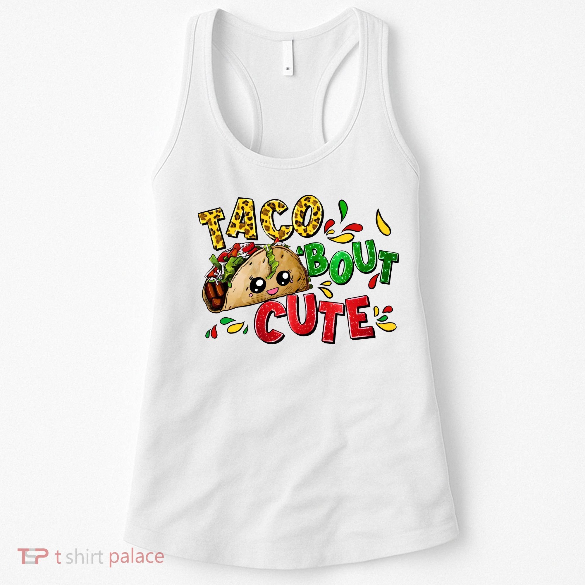 Taco Bout Cute Mexican Fiesta Party Women's Tank Top
