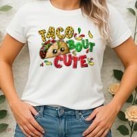 Taco Bout Cute Mexican Fiesta Party Women's T-Shirt thumb 2