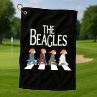 The Beagles Classic Beagle Dog For Beagle Lovers Golf Towel thumb 1