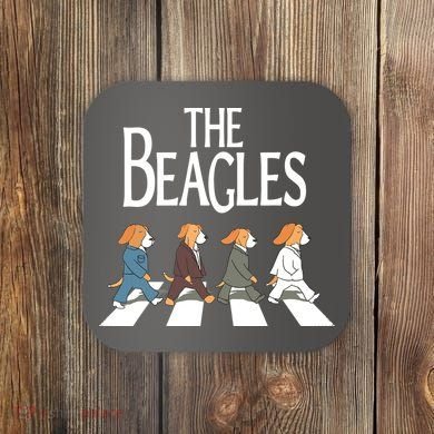 The Beagles Classic Beagle Dog For Beagle Lovers Coaster