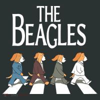 The Beagles Classic Beagle Dog For Beagle Lovers Mousepad thumb 1