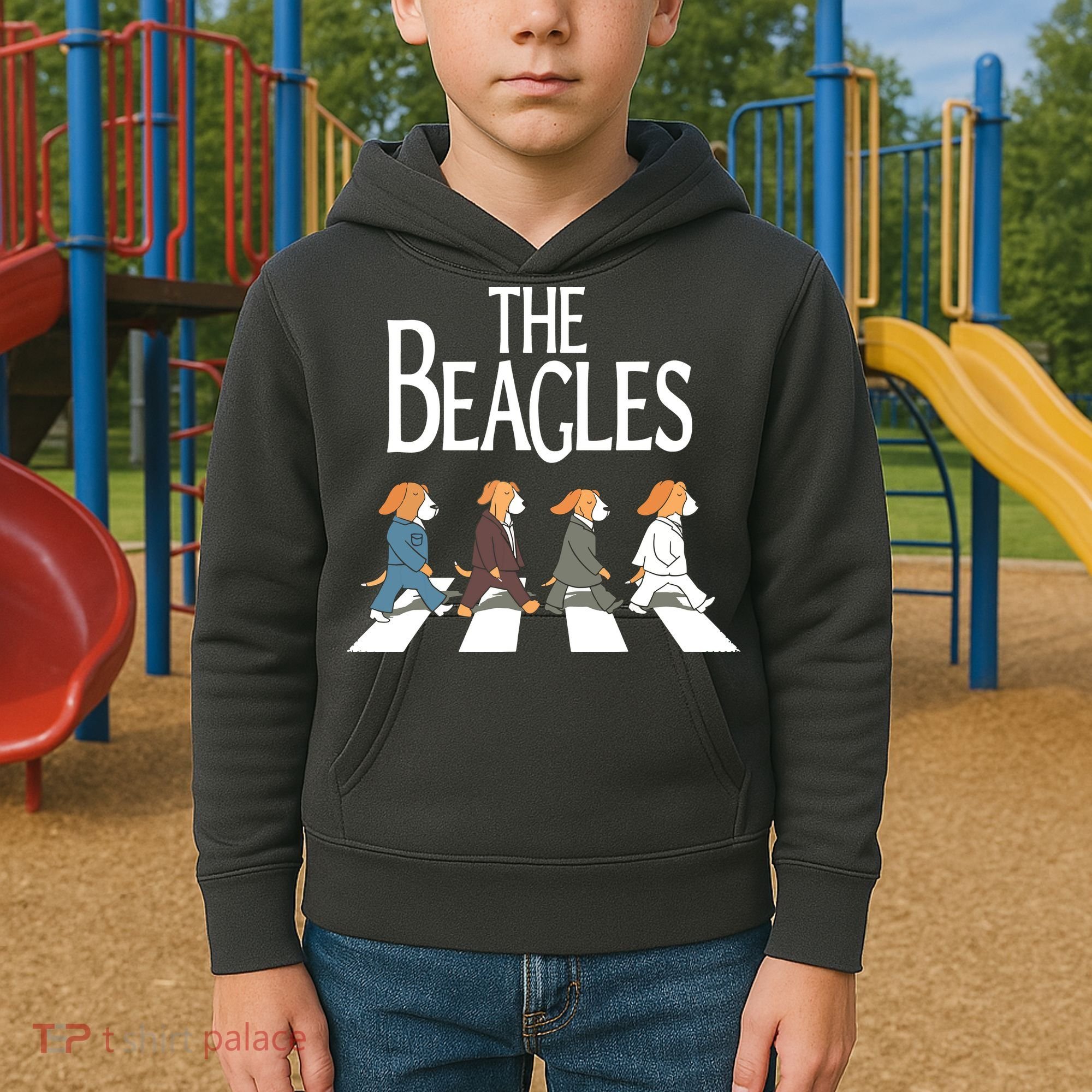 The Beagles Classic Beagle Dog For Beagle Lovers Kids Hoodie