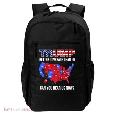 Trump Better Coverage Than 5g Can You Hear Us Now Usa Map Backpack