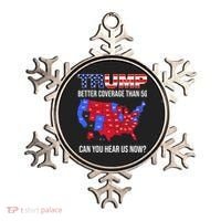 Trump Better Coverage Than 5g Can You Hear Us Now Usa Map Ornament thumb 0
