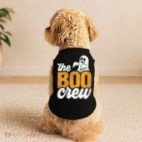 The Boo Crew Funny Ghost Family Matching Halloween Doggie Tank thumb 2