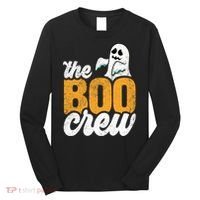 The Boo Crew Funny Ghost Family Matching Halloween Long Sleeve Shirt thumb 0