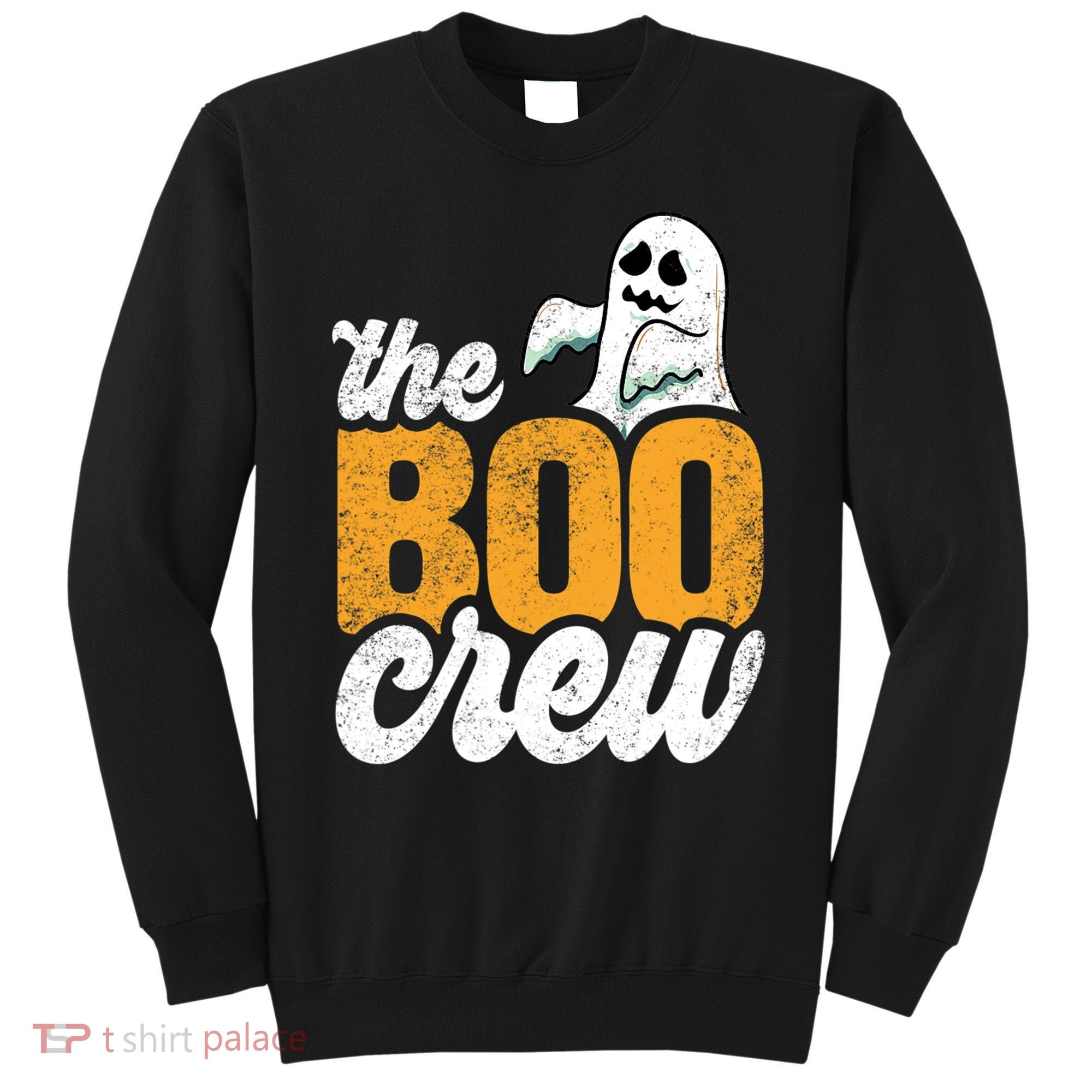 The Boo Crew Funny Ghost Family Matching Halloween Sweatshirt