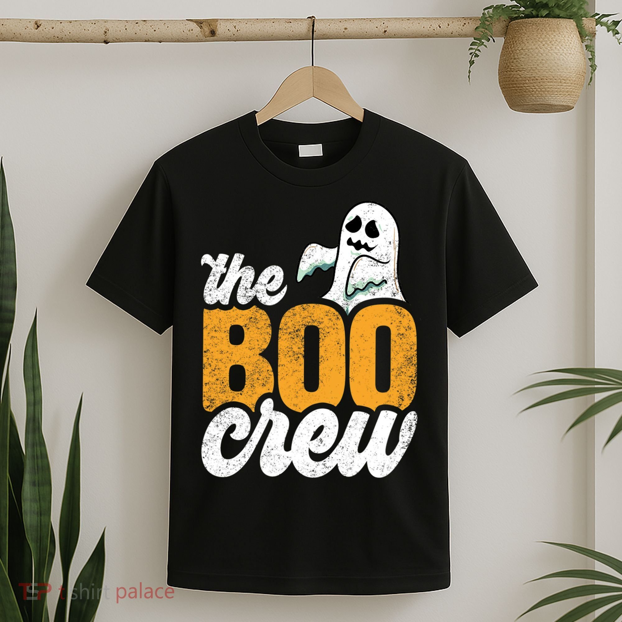 The Boo Crew Funny Ghost Family Matching Halloween T-Shirt