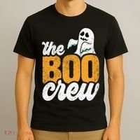 The Boo Crew Funny Ghost Family Matching Halloween T-Shirt thumb 3